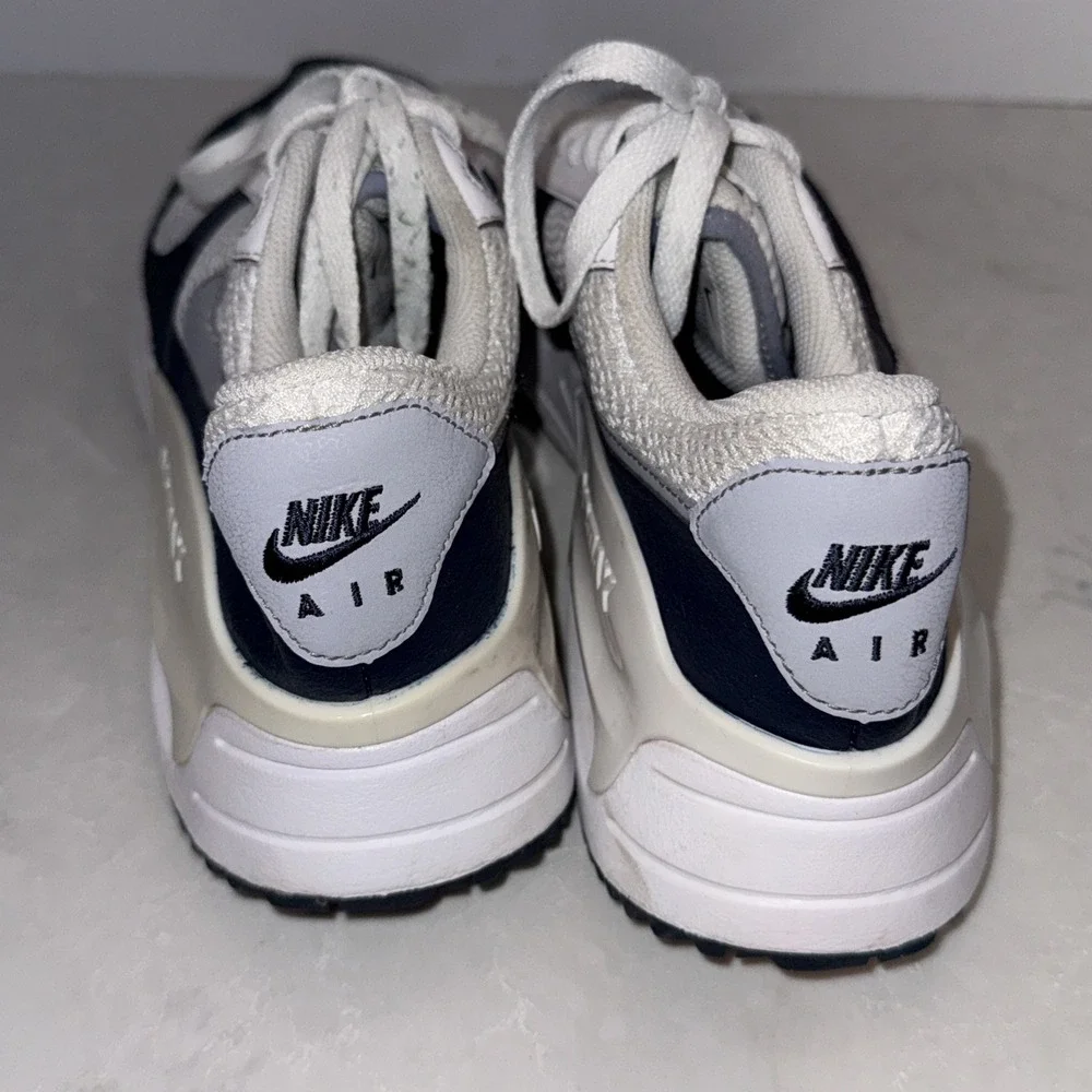 Nike Air Max SYSTM Men's Size 9.5 White/Obsidian Blue Sneakers DM9537-102